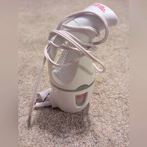Compact White Garment Steamer